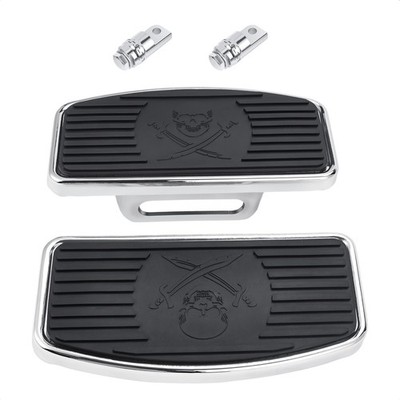 Rear Footrest Footboard Pedal For Harley Touring Dyna Fat Bob Sportster 883 1200