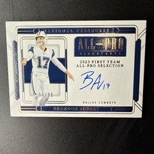 BRANDON AUBREY - 2024 NATIONAL TREASURES All-Pro Signatures 94/99