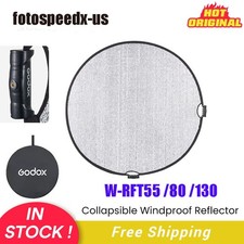 US Godox 55cm 22"/ 80cm 32" / 130cm 52" Collapsible Handle Light Reflector Board