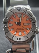 Seiko Monster Orange SRP309 Sharktooth Automatic 4R36