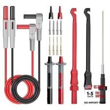 Multimeter Automotive Test Leads Kit with Wire Piercing Clip Puncture P1033B