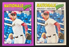Brady House 2026 Topps Heritage Purple Border + Base Rookie Card #153 RC