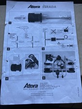 Atera Fahrradträger Strada Evo für 2 Fahrräder abklappbar NEU