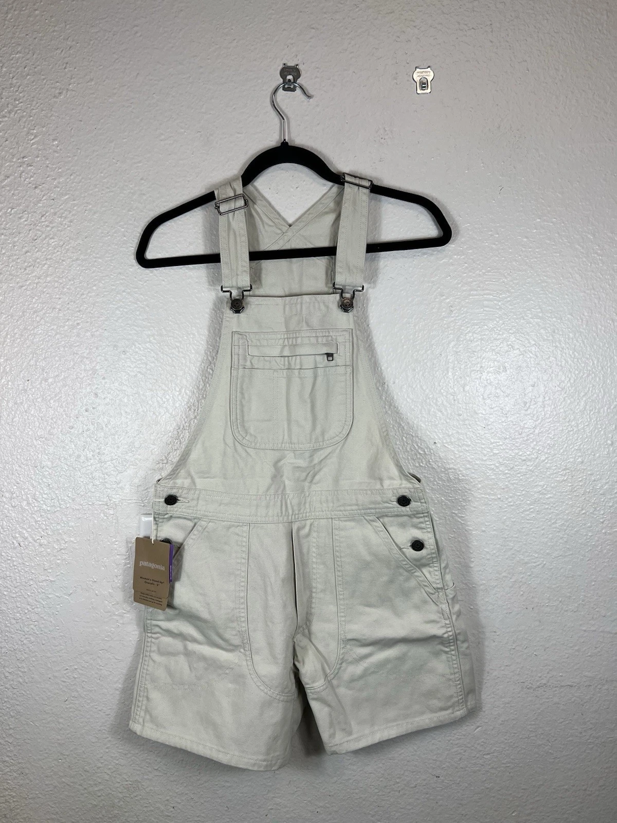 Patagonia Women's Stand Up Overalls Dyno White Size XS
