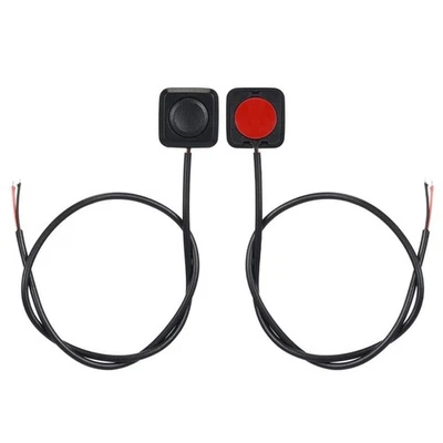 MARKENLOS Mini Taster Schalter 12V/24V Momentan Druckknopf Ein/Aus Schalter für Autohupe