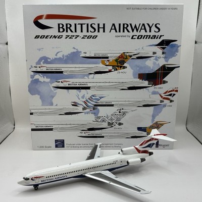 British Airways Inflight200 1:200 Boeing 727-200 Comair South Africa ZS-OBM