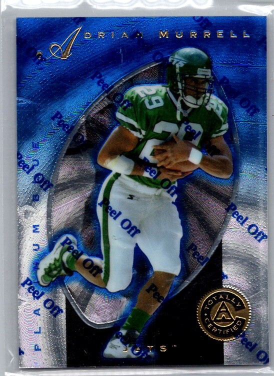 1997 Pinnacle Totally Certified #68 Adrian Murrell Platinum Blue #/2499