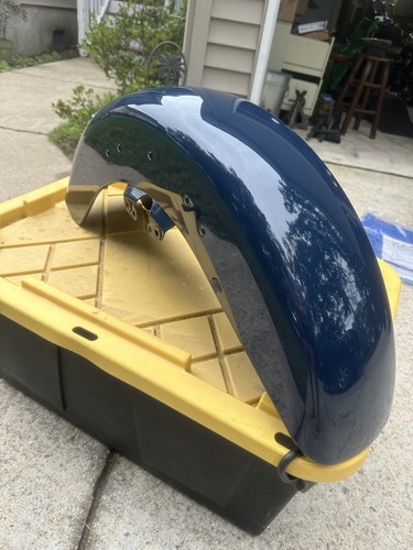 Harley Touring Front Fender OEM Billiard Blue 14-24