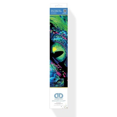 Diamond Painting Neon Drachenauge