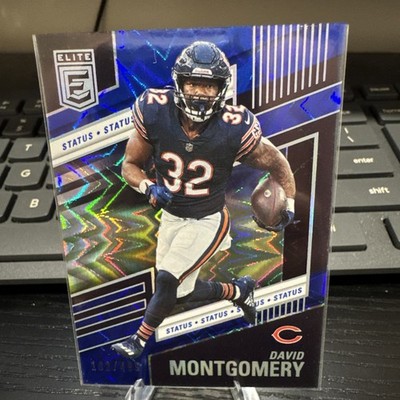 2022 Elite DAVID MONTGOMERY Status Explosion /499 *Bears* NRMT-MT+