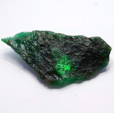Natürlicher 498,35 ct kolumbianischer grüner Smaragd - grober roher loser Ede...