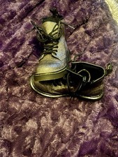 Size 1 Glitter Doc Martens