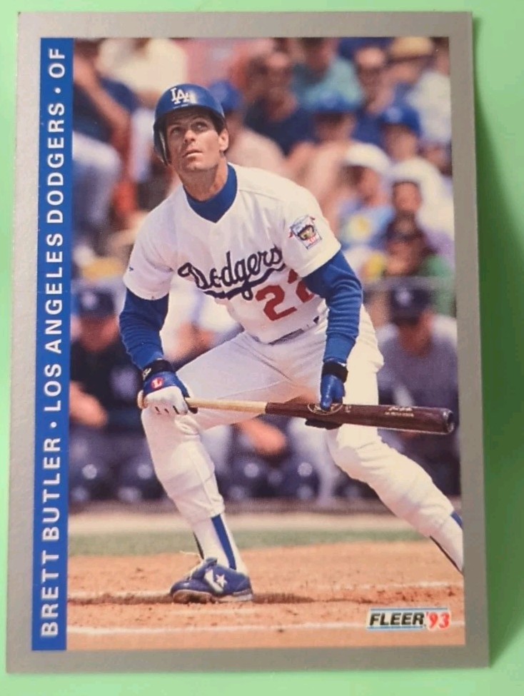 1993 Fleer - Brett Butler #59 - Los Angeles Dodgers 