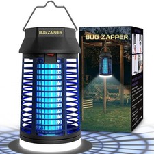 Insect Killer Electric 4200V Mosquito Lamp with LED Light Waterproof Fly