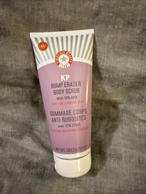First Aid Beauty KP Bump Eraser Body Scrub W/ 10% AHA #Jumbo Size 10 oz /283.5 g