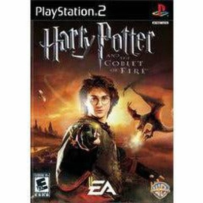 HARRY POTTER & THE GOBLET OF FIRE (PS2) DISC + CVR ART + MANUAL - NO CASE - GOOD