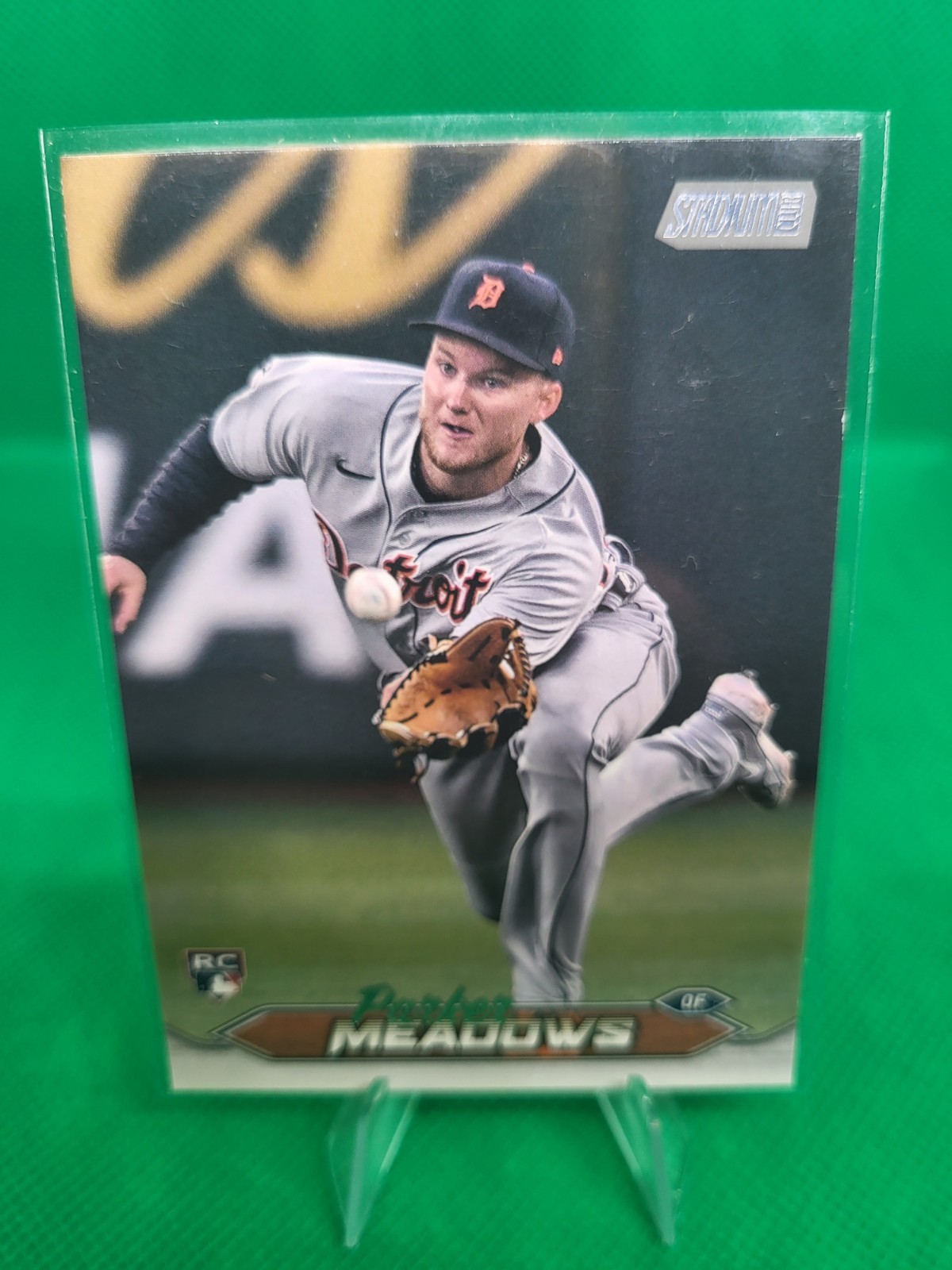 2024 Topps Stadium Club #105 Parker Meadows RC Detroit Tigers