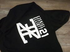 Ezekiel Elliott Hoodie Mens L Black Dallas Cowboys #21 Pullover Sweatshirt