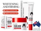 SADOER Kojic Acid Skin Care Set Moisturizing Eye Cream Dark Spot Remove