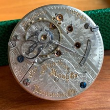 1900 Hamilton Grade 941 18S 21 Jewels Hunting Case Pocket Watch Movement Runs