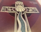 New! William J. Kirten 6" Silver Tone Pewter Cathedral Touch Baptismal Cross — photo 8
