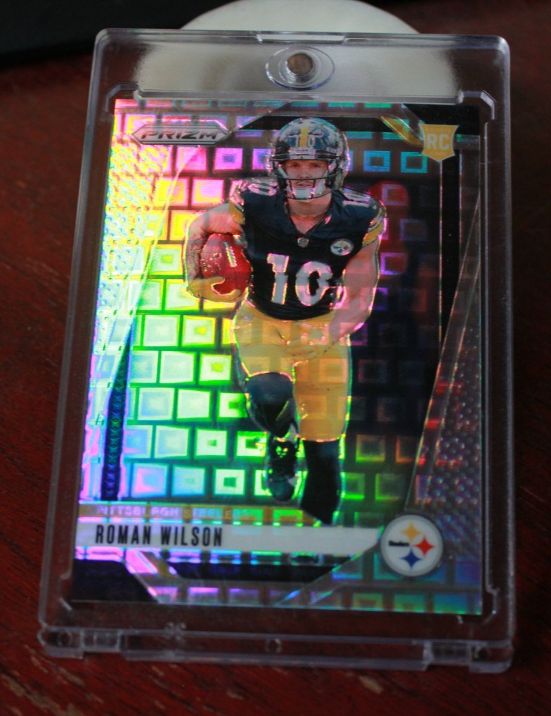 2024 Panini Prizm - Rookies Roman Wilson #384 Pandora Prizm /400 (RC)