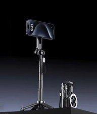 Magnetic Selfie Stick Wireless Holder Handheld Tripod Stand For Mobile Phone