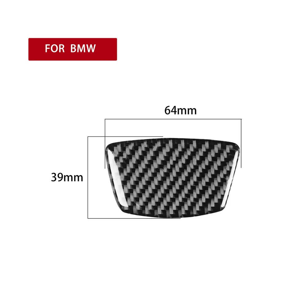 Cubierta de moldura de panel de pilar de puerta exterior de fibra de carbono real para Acura MDX 2014-2020 Foto 3 de 4