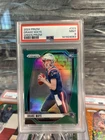 2024 Panini Prizm - Rookies Drake Maye #329 Green Wave Prizm PSA9