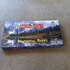 NATIONAL PARKS  EDITION AMERICAN MONOPOLY BOARD GAME 2001 Excellent Condition 