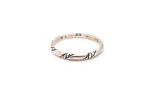 Vintage Sterling Silver 925 Ring Size 9 Textured