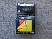 Paulmann Stiftsockellampe GY6,35, 12V, 50W, Gold, 831.579