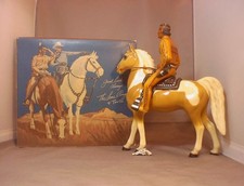 VINTAGE HARTLAND 805 TV'S TONTO  SCOUT CARMEL PINTO HORSE  TACK IN 1950'S BOX