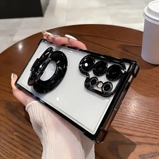 Magnetic Plating Stand Shockproof Bracket Case For all Samsung Galaxy models