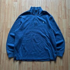 Vintage 90's polo Ralph Lauren essential quarter zip pull over Size XL 