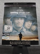 Saving Private Ryan (4K Ultra HD + Blu-ray + Slipcover, 1998) No Digital