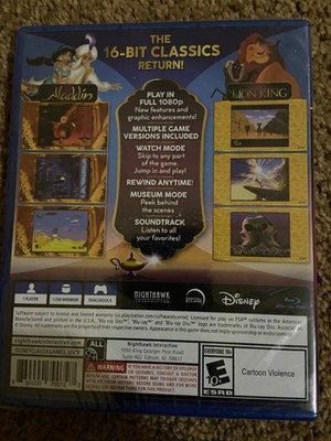 Disney Classic Games: Aladdin and the Lion - Sony PlayStation 4