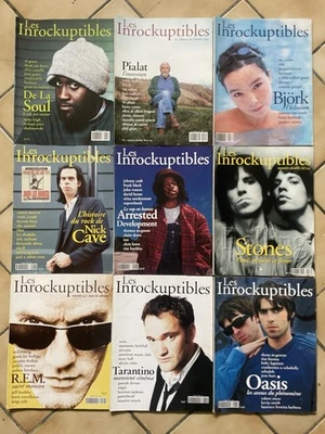 Les Inrockuptibles : Lot de 9 numéros 90s - Photo 1/3