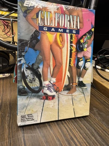 California Games  NIB  Factory Sealed (1987)   EPYX   Atari 2600   NTSC