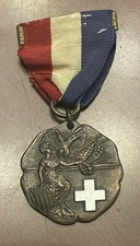 Vintage Teens Era Dieges & Clust Boy Scout First Aid Contestant Medal BSA