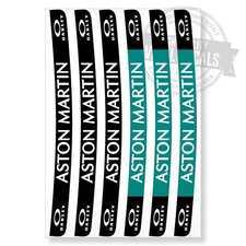 Aston Martin F1 Helmet Visor Sticker Decal Strips Set High Quality Printed Vinyl
