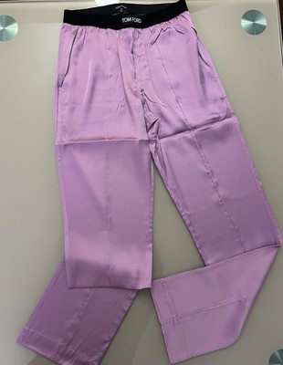 Tom Ford New Silk Pajama Pants  Violet Men s TG:M $700