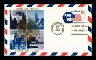 DR JIM STAMPS US FIRST DAY CARD VISIT THE USA 11C AIR MAIL SIPEX CACHET
