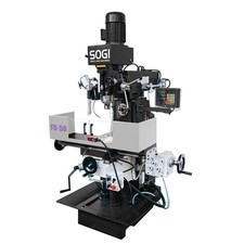 Fresatrice SOGI FR-50 verticale/orizzontale visualizzata 3 assi