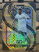 2024 Select La Liga Vini Jr. Bronze Checker Prizm Mezzanine /59 Brazil World Cup
