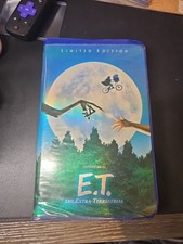 E.T. The Extra-Terrestrial VHS 2002 20th Aniv Limited Edition FREE SHIPPING