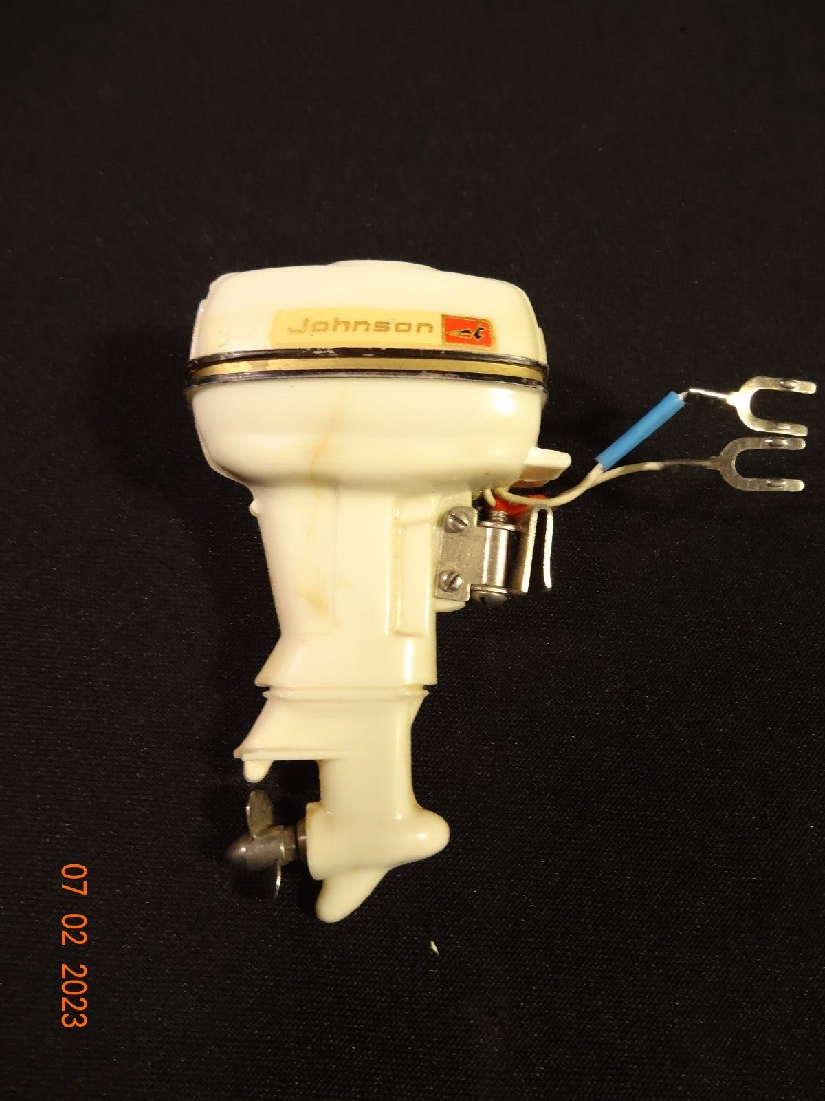 1960 JOHNSON 40 HP K & O FLEET LINE TOY ELECTRIC OUTBOARD MOTOR eBay