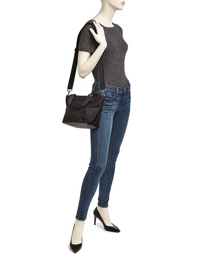 Studio 33 Taupe - Small Tote with Attached ID Tag - Strap Convertible Crossbody - Picture 9 of 9