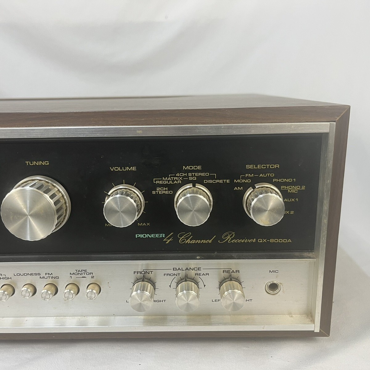 Pioneerのコンポ PIONEER QX-8000A STEREO/QUADROPHONIC AM/FM 250W RECEIVER 4 CHANNEL