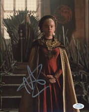 Milly Alcock House of the Dragon Autographed Signed 8x10 Photo ACOA